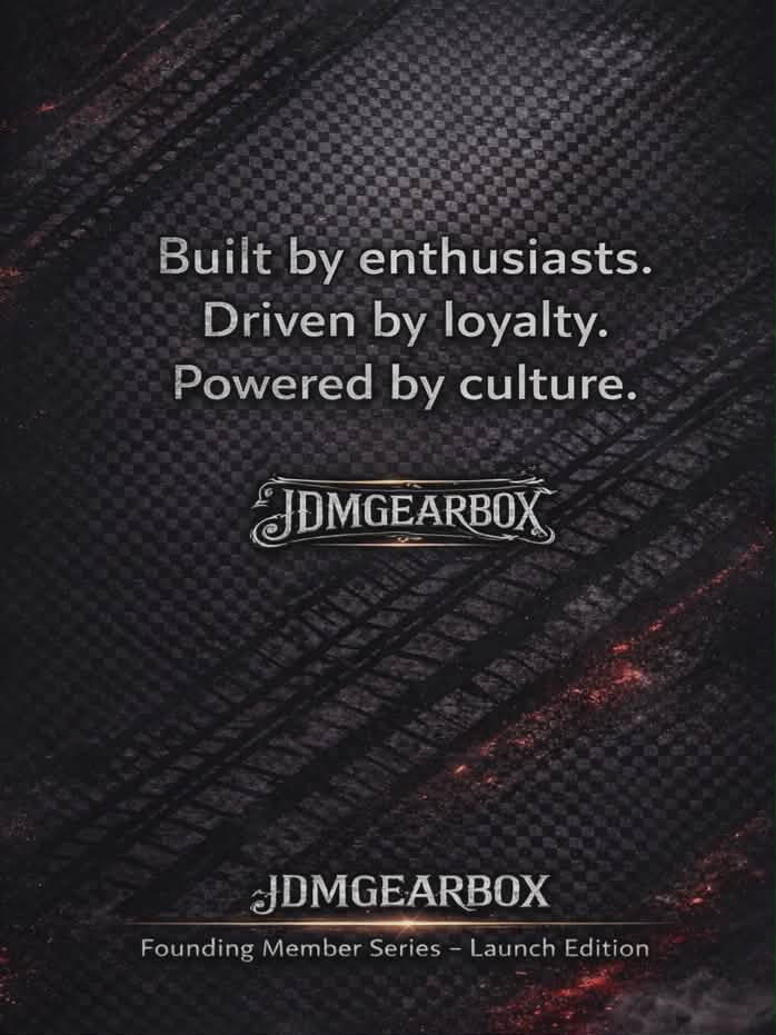 JDMGEARBOX Launch Edition Drop!!!